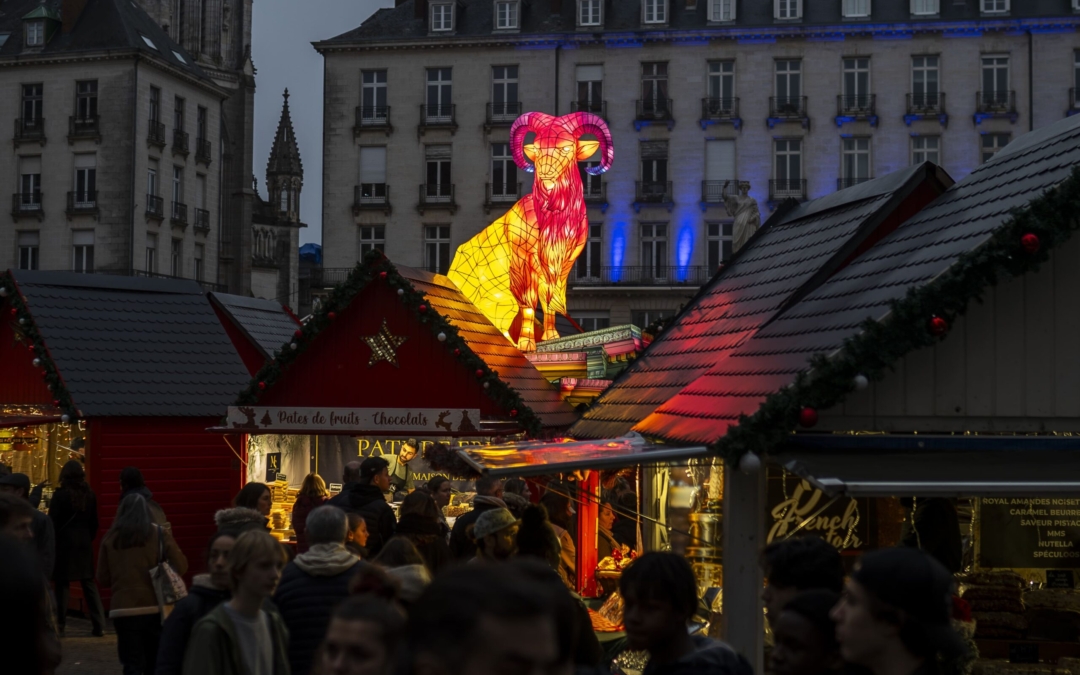 Le marché de Noël de Nantes ferme ses portes : clap de fin pour 2024