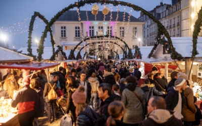 Le marché de Noël de Nantes a ouvert ses portes